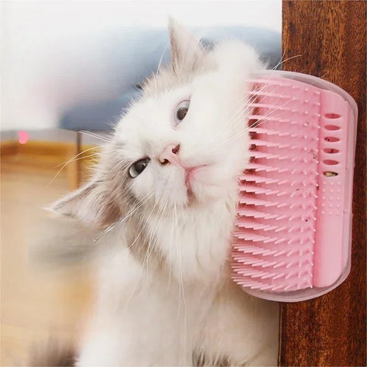 My Furrball Wall-Mounted Corner Self-Groomer