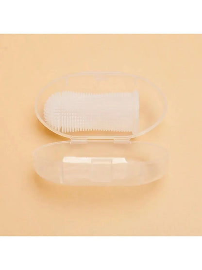 My Furrball Silicone Finger Toothbrush