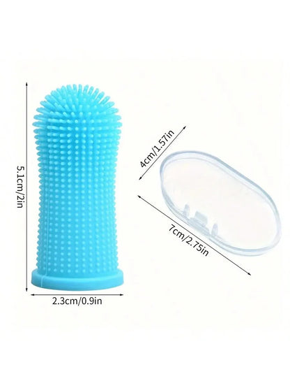 My Furrball Silicone Finger Toothbrush
