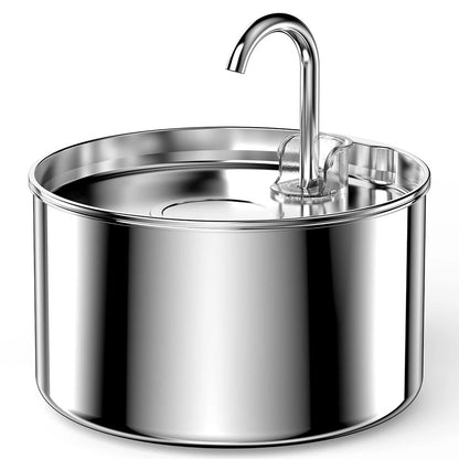 My Furrball 2.2L Stainless Steel Water Fountain