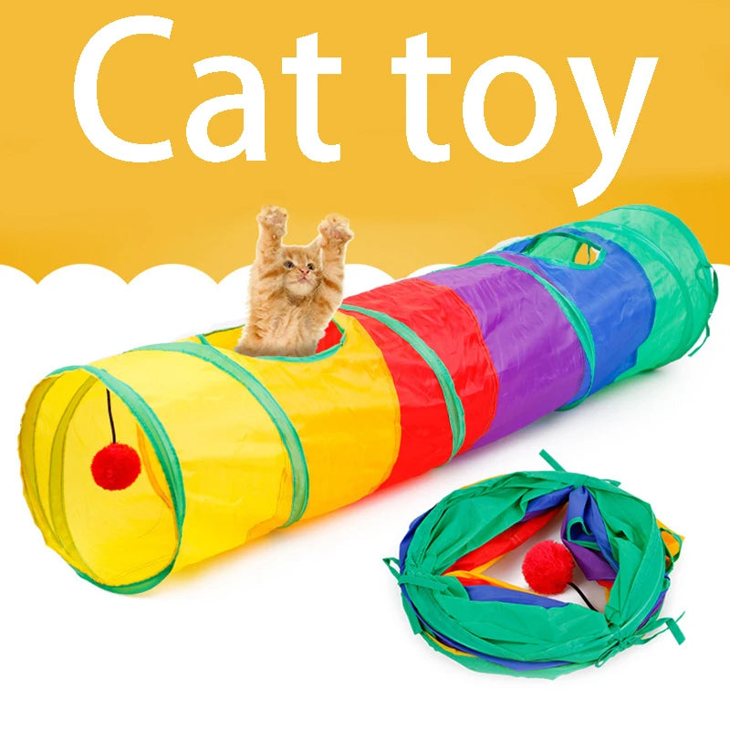My Furrball Collapsible Cat Tunnel