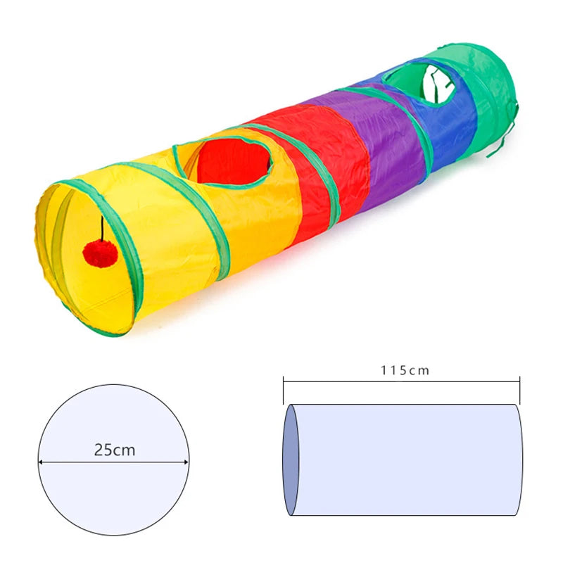 My Furrball Collapsible Cat Tunnel