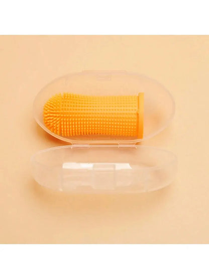 My Furrball Silicone Finger Toothbrush